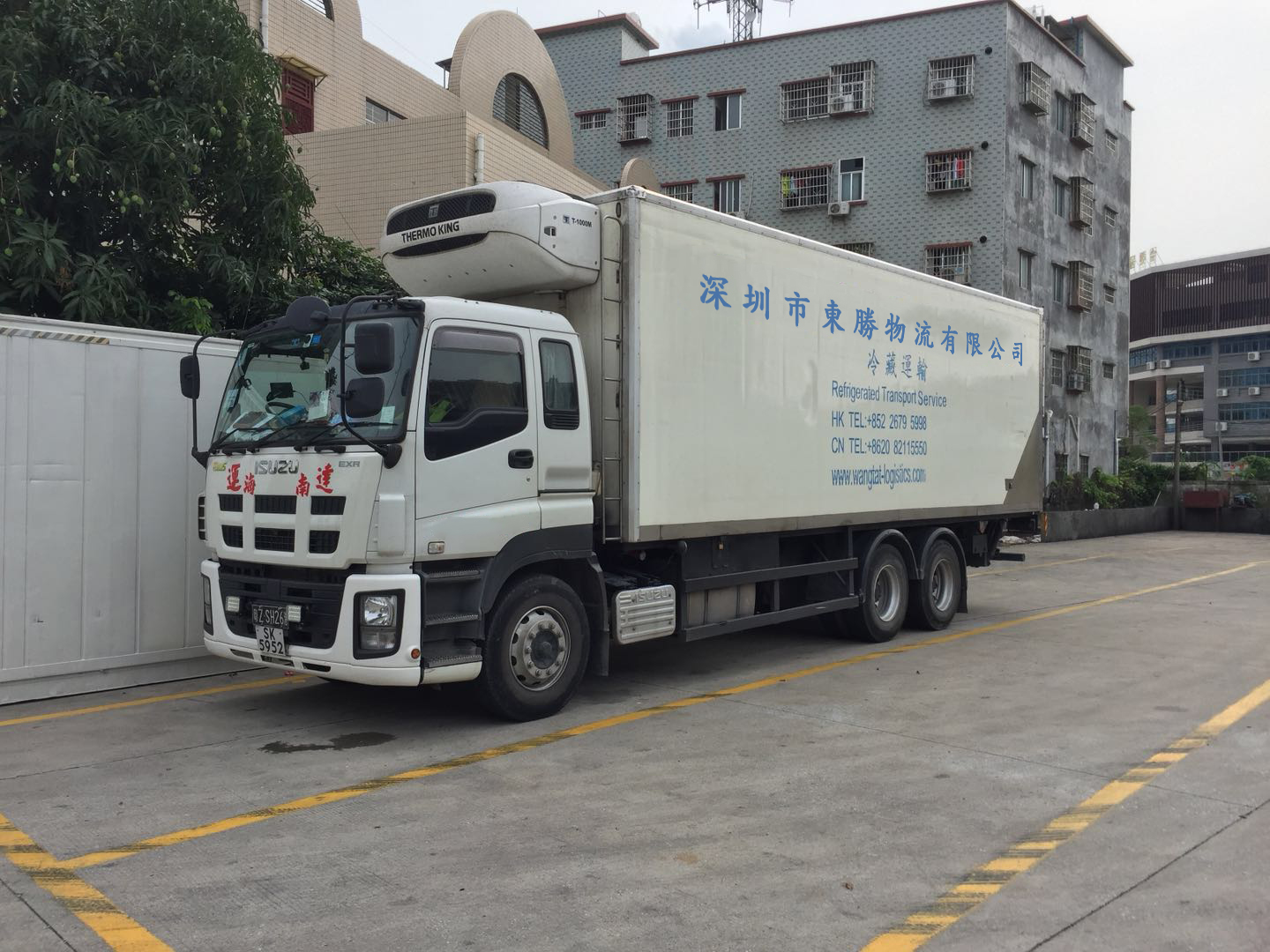 中港冷藏車，香港冷藏車，中港冷凍車，香港冷凍車，中港車行，東勝物流