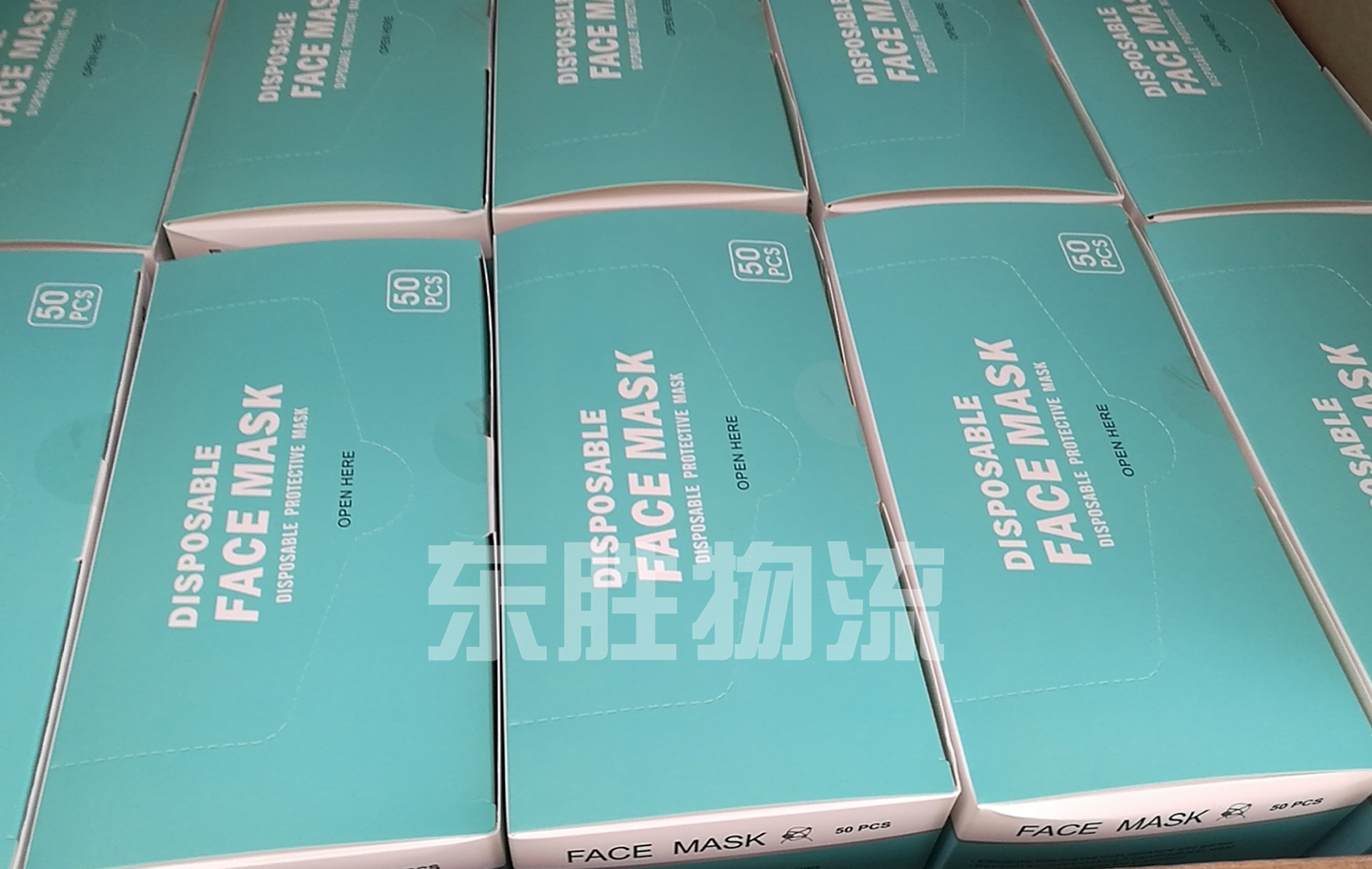 口罩出口香港物流公司，口罩出口香港驗貨圖
