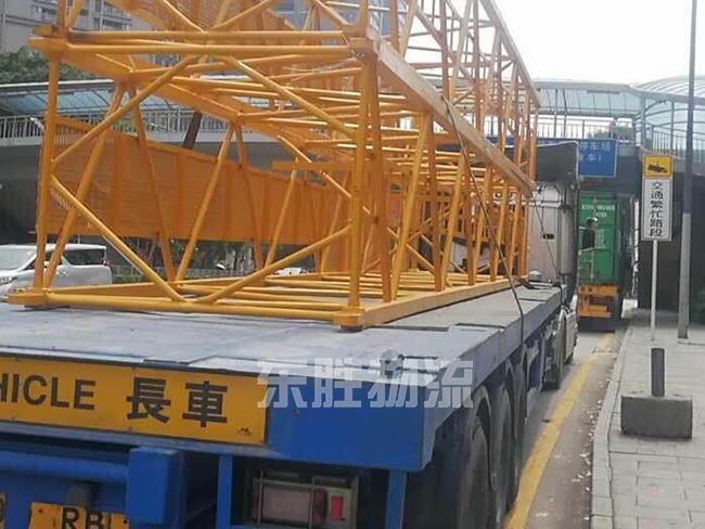 大型鋼材出口專線，建筑材料運輸至香港，超重鋼材香港物流往返運輸案例：