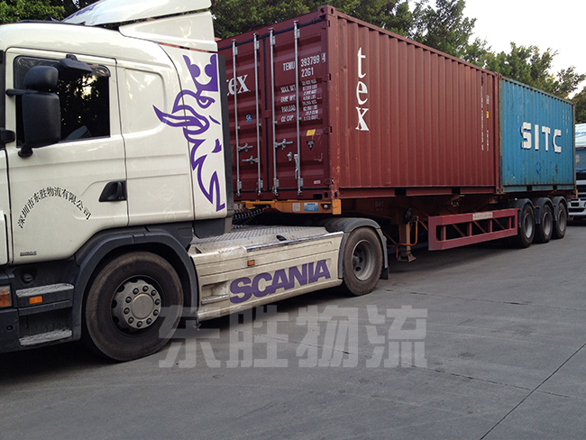 香港拖車、集裝箱拼箱運(yùn)輸案例